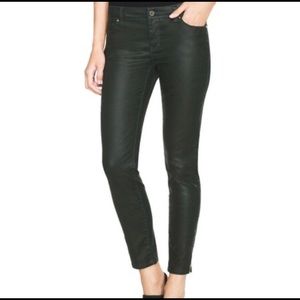 White House Black Market Coated Skimmer pants NWT